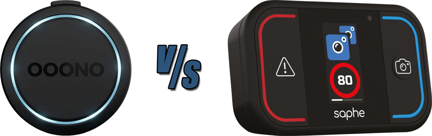 OOONO CO-DRIVER NO2 vs. Saphe Drive Mini – Welcher Blitzerwarner ist besser?